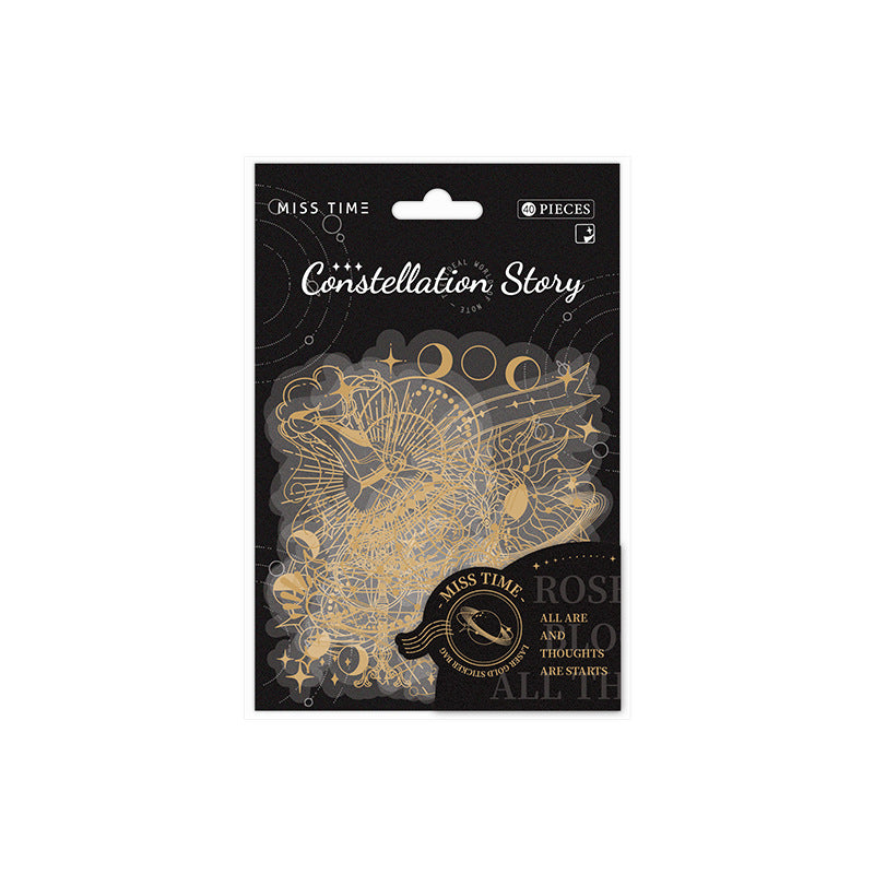 40pcs Constellation Stickers XZWY