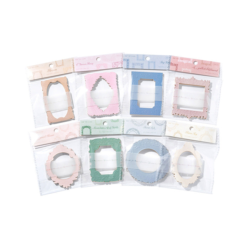 10pcs Vintage Frame Paper XYJX