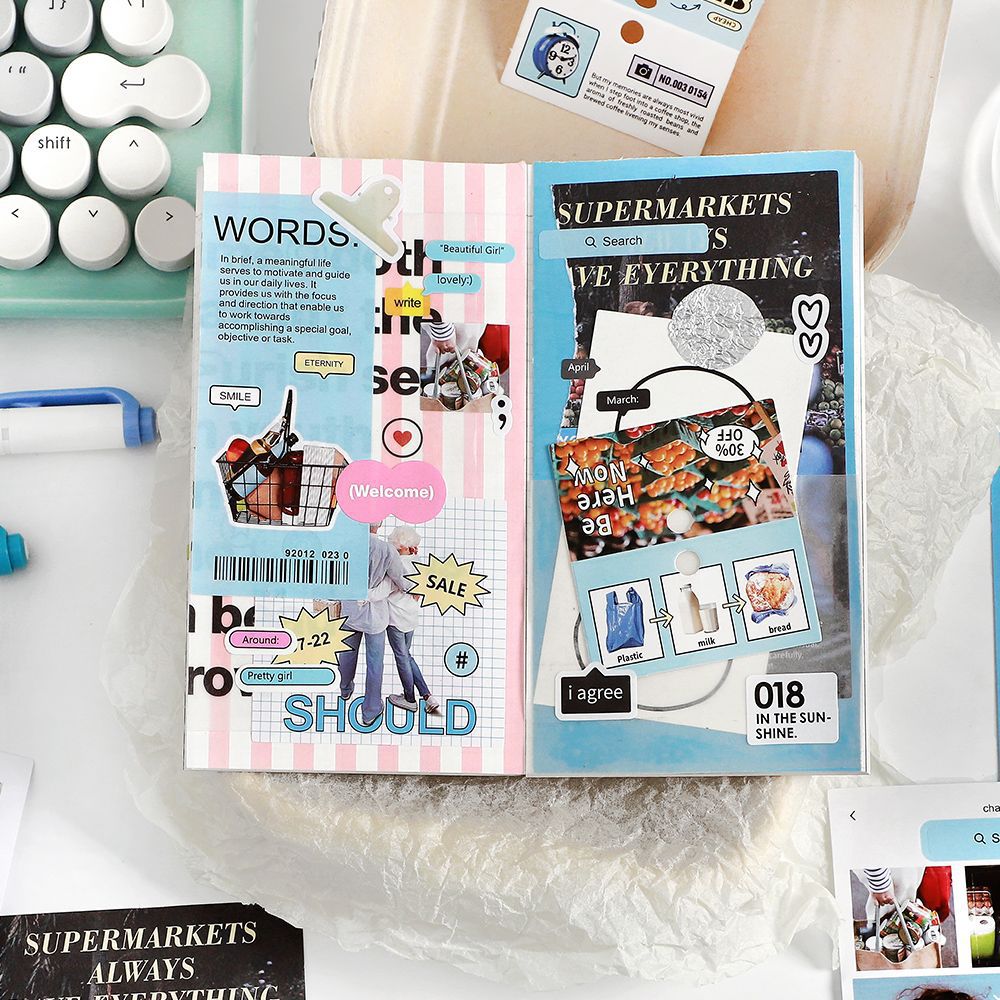 30pcs Scrapbook Paper BFMH