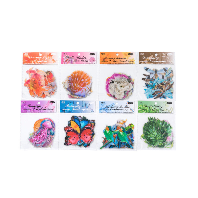 30PCS PET Stickers ZRMY