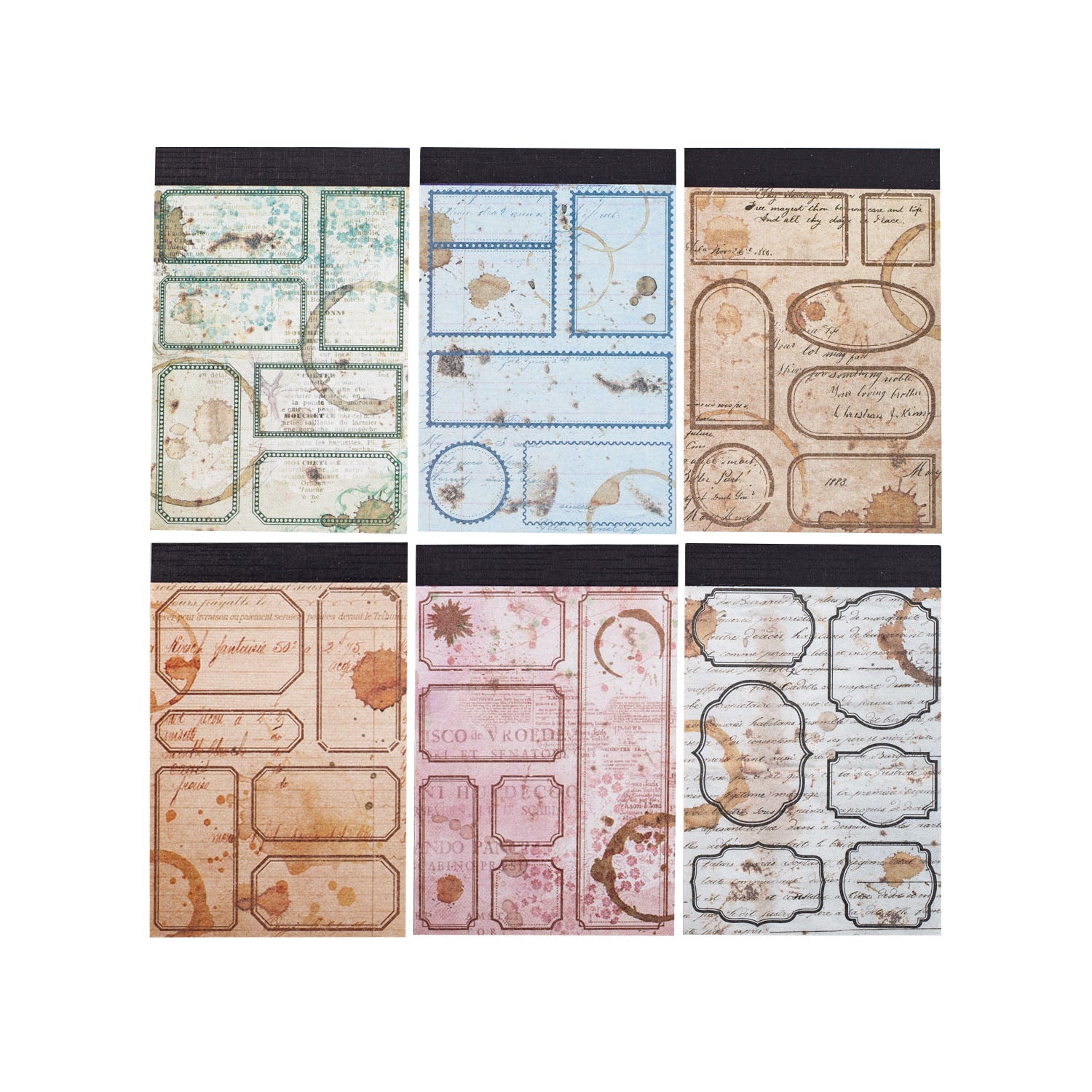 30pcs Vintage Notepad KFRJ