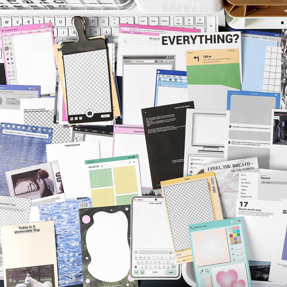30pcs Scrapbook Paper ZYPT