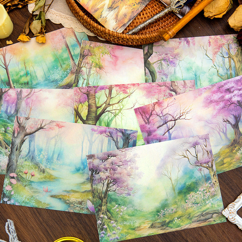 40pcs Vintage Scrapbook Paper SQWY