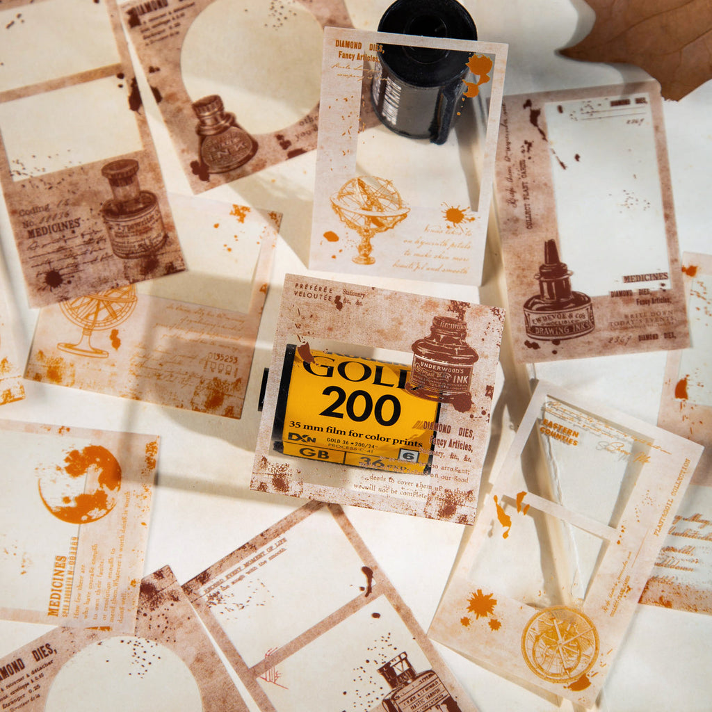 20 Pcs Vintage Frame Stickers JPJL