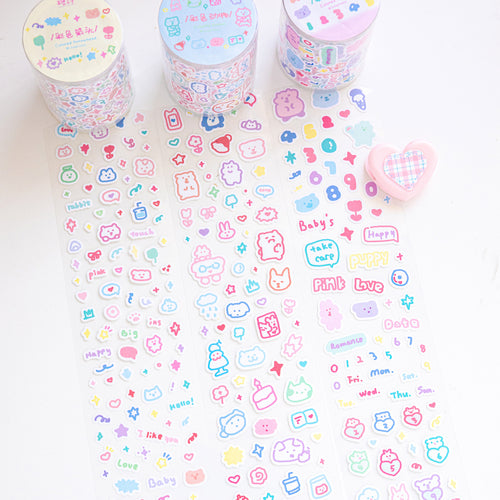 1 Roll Cute PET Tape XTSD