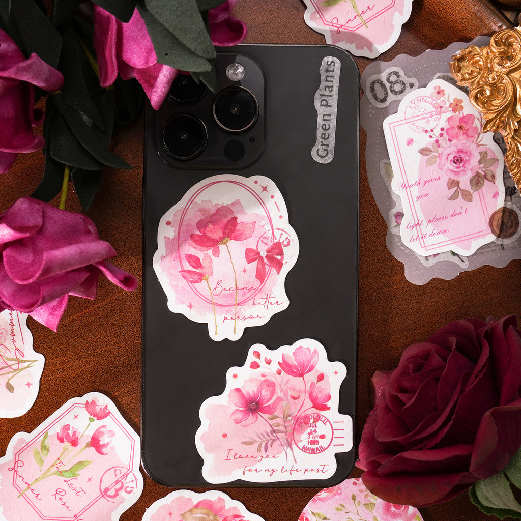 30pcs Flower Stickers WRHJ