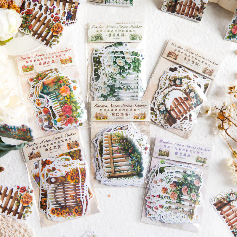 30pcs Garden Washi Stickes HYXJ
