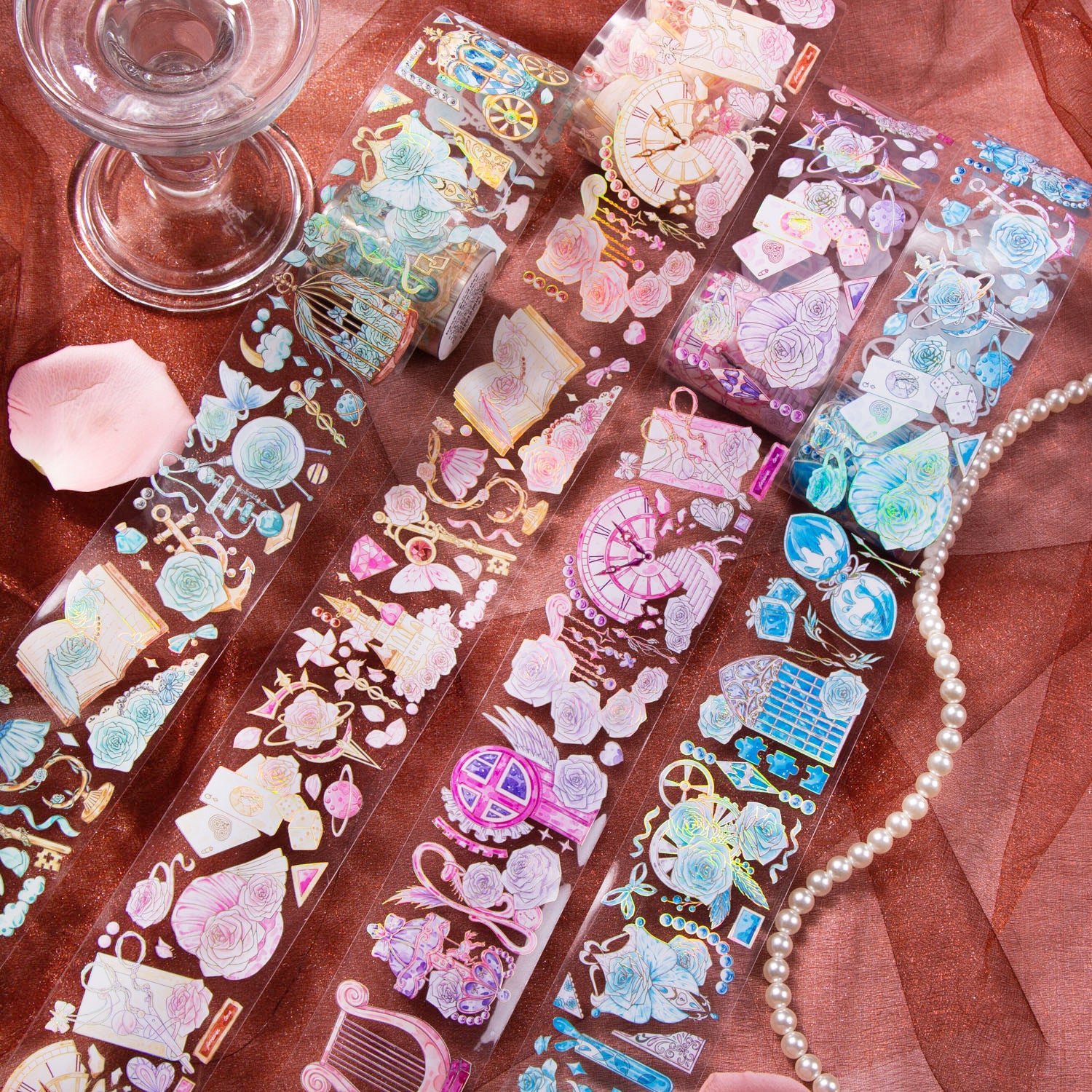 1 Roll Rose PET Tape JYMG