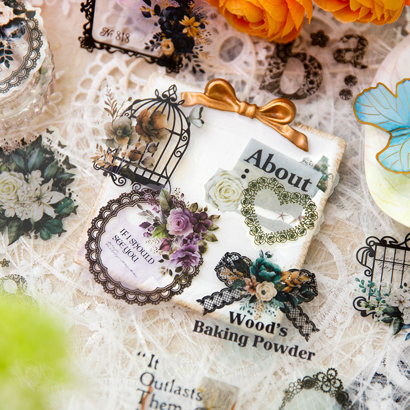 20pcs PET Frame Stickers JPJL