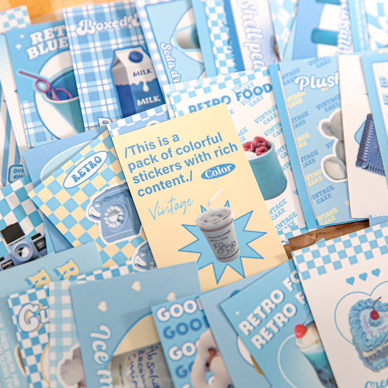 50PCS Dessert Stickers Book NNFM