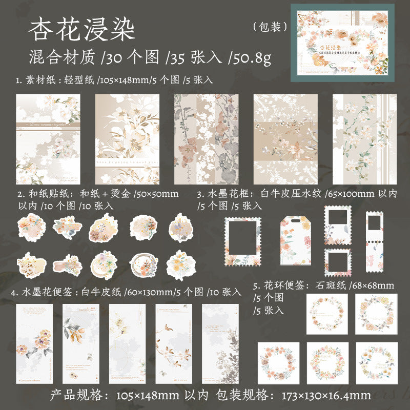 35PCS Scrapbook Supplies Kit HMLY