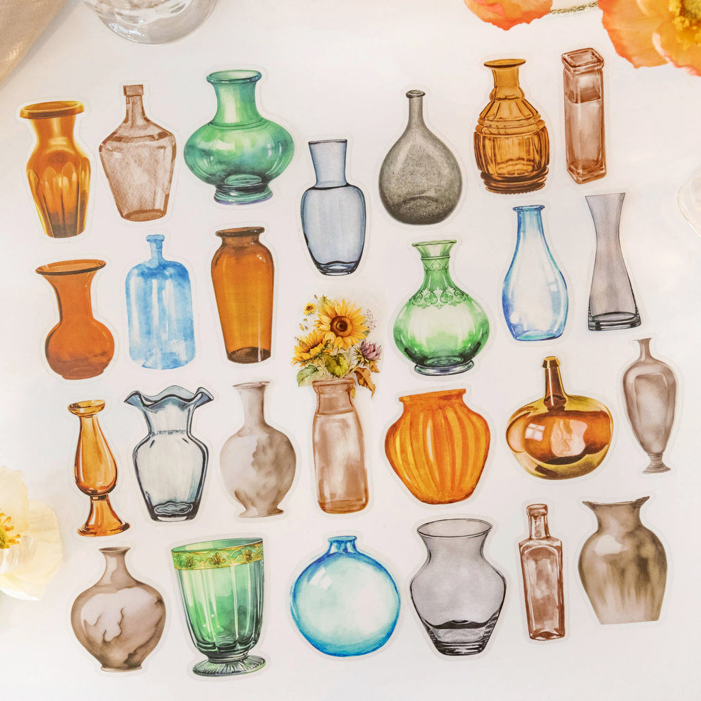 30pcs PET Bottle Stickesr QGHP
