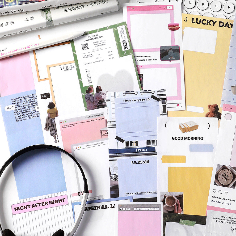 20pcs Scrapbook Paper JLXDRC