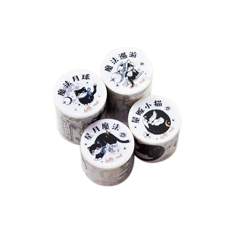 1 Roll Cat Washi Tape MFXM