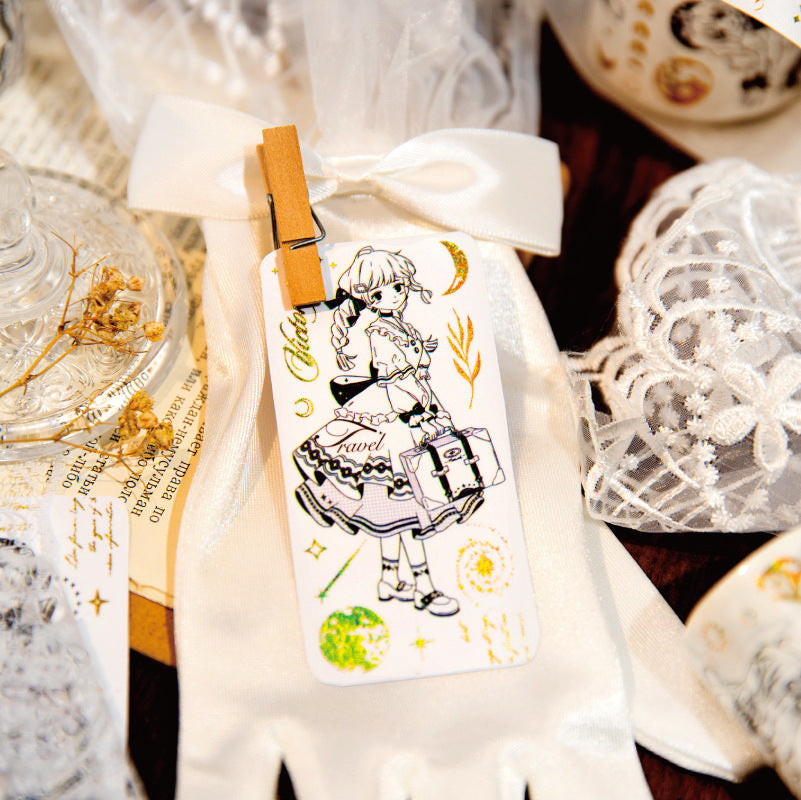 1 Roll Fantasy Cartoon Washi Tape LKKHX