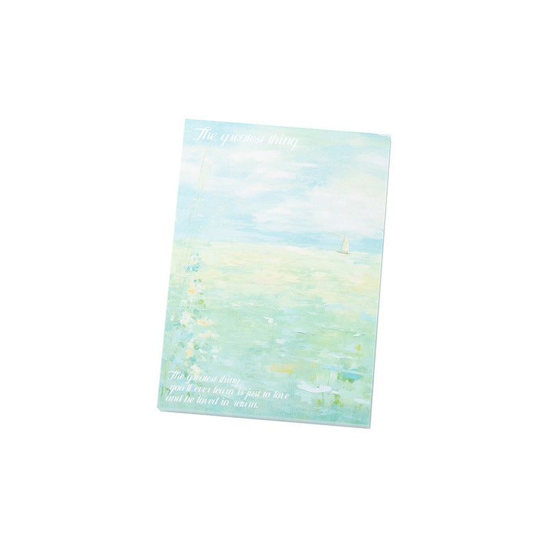 80 sheets Oil Painting Notepad YXHL