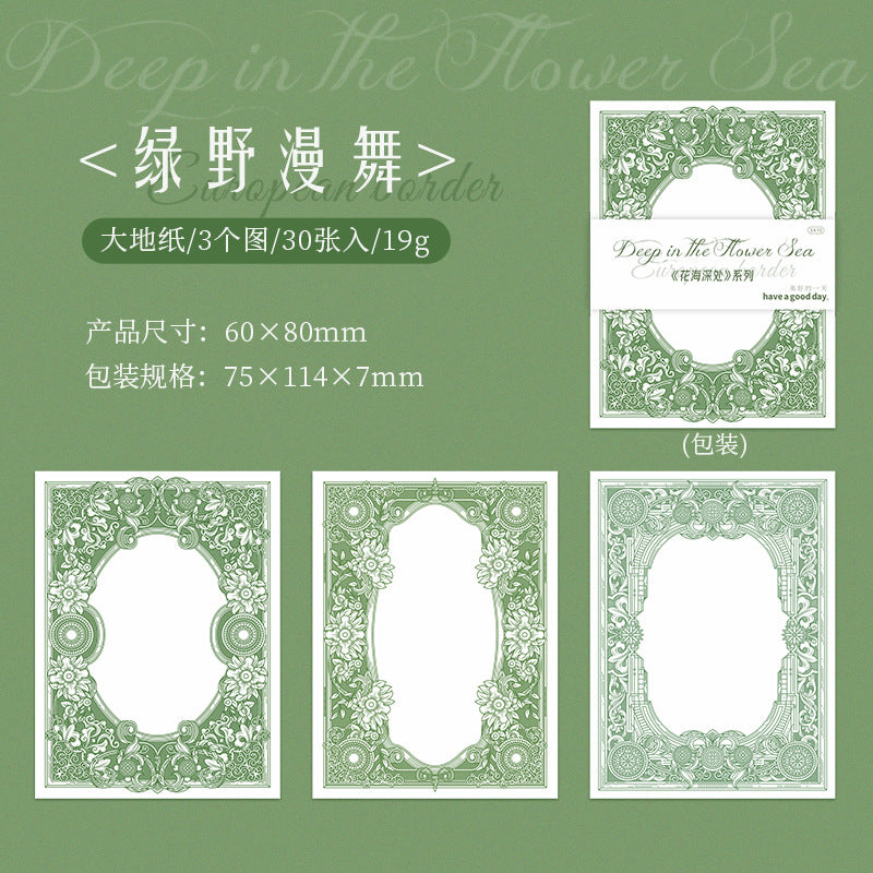 30pcs Vintage Note Pad HHSC