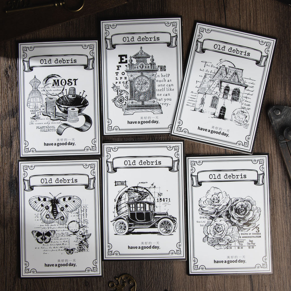 20pcs Vintage Gadget Stickers JWSP
