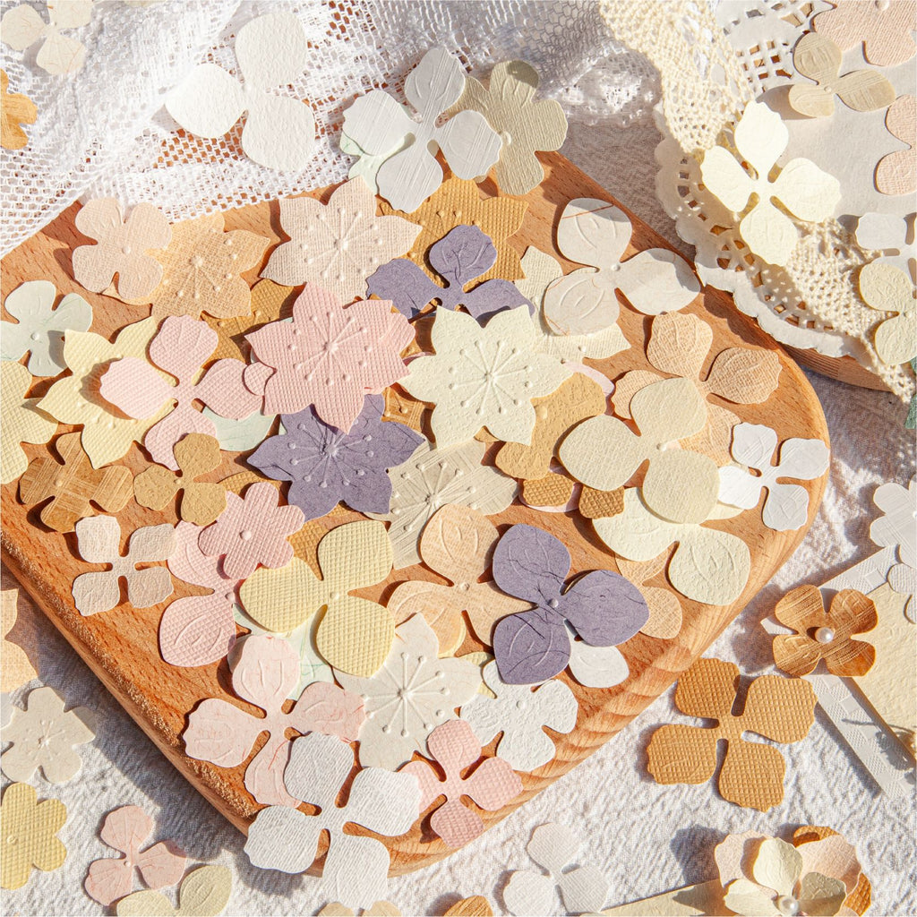 50pcs Flower Shape Paper Supplies BLHS