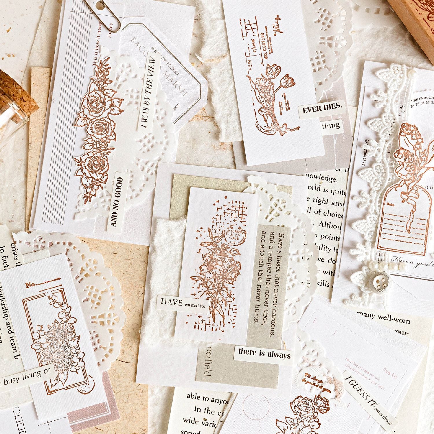 1 Pc Wood Stamp HHMM