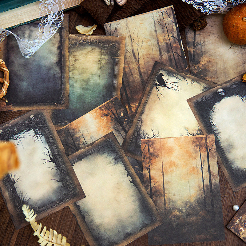 20 sheets Vintage Scrapbook Paper LLXQ