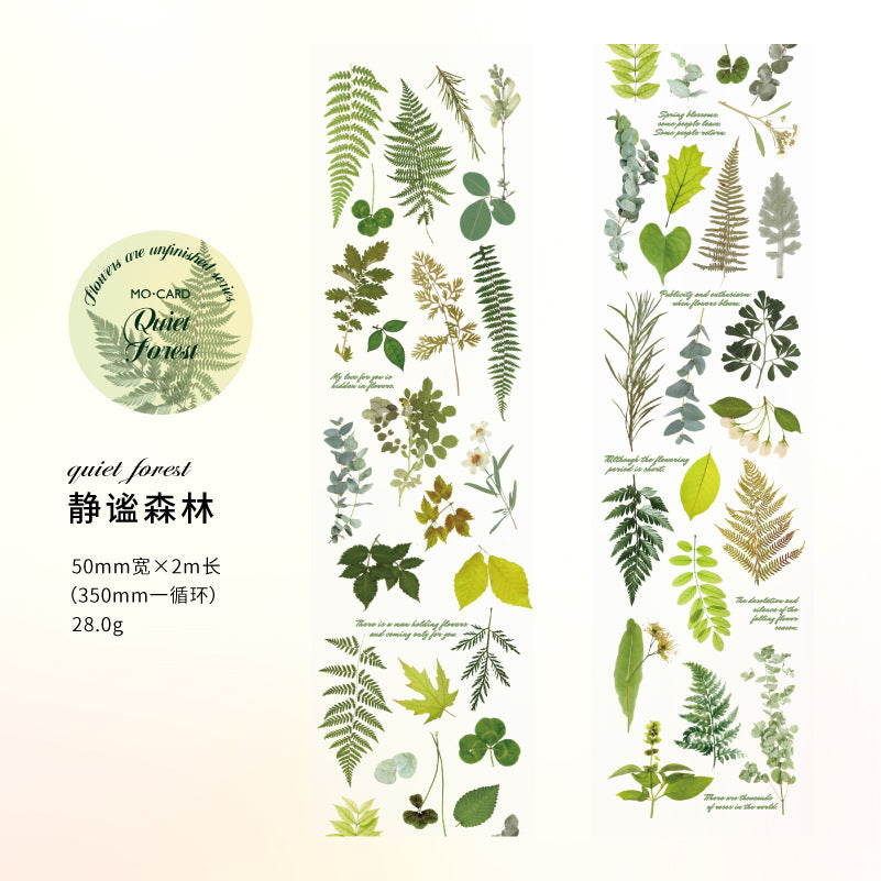 1 Roll PET Nature Stickers HSWL