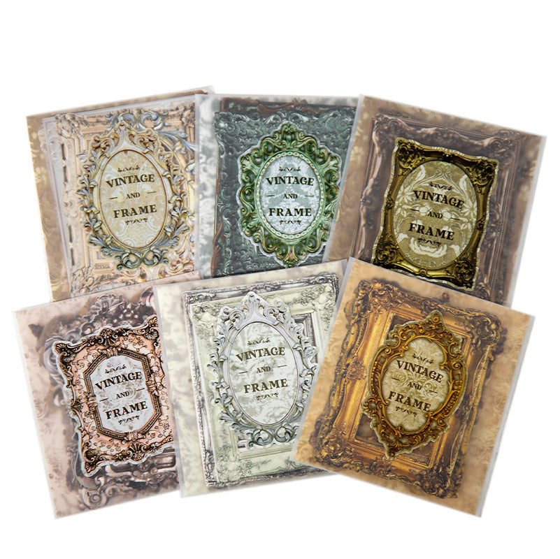 10pcs Vintage Frame Paper ZGYS