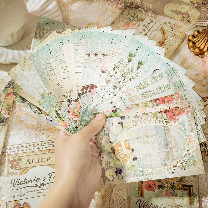 Vicliya Scrapbook Paper