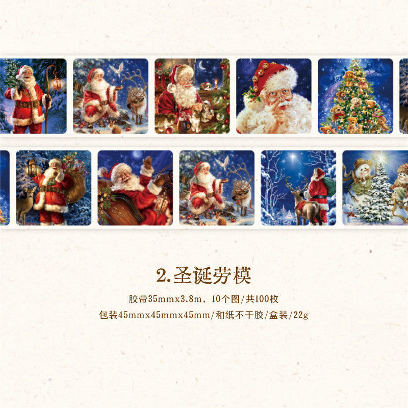 1 Roll Christmas Washi Tape ZFSG