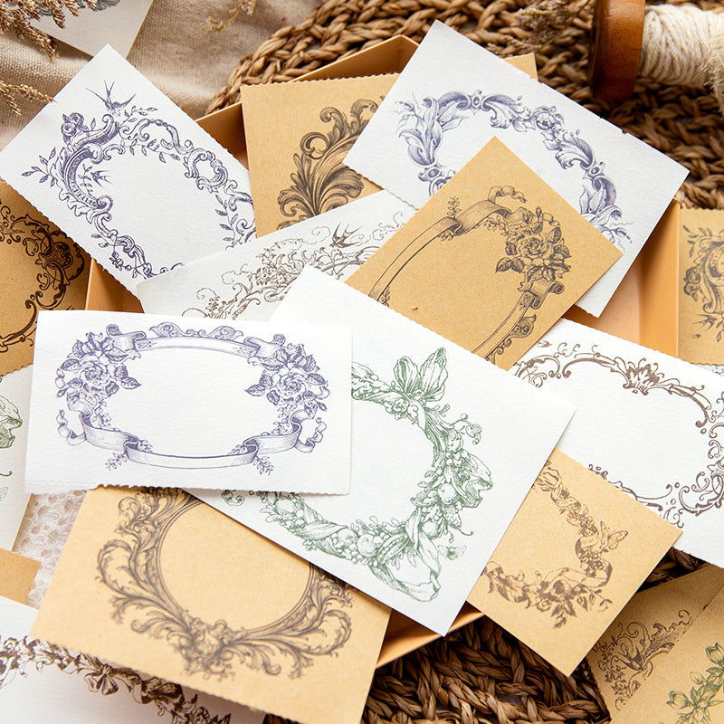 30 Pcs Vintage Notepad LMDHH