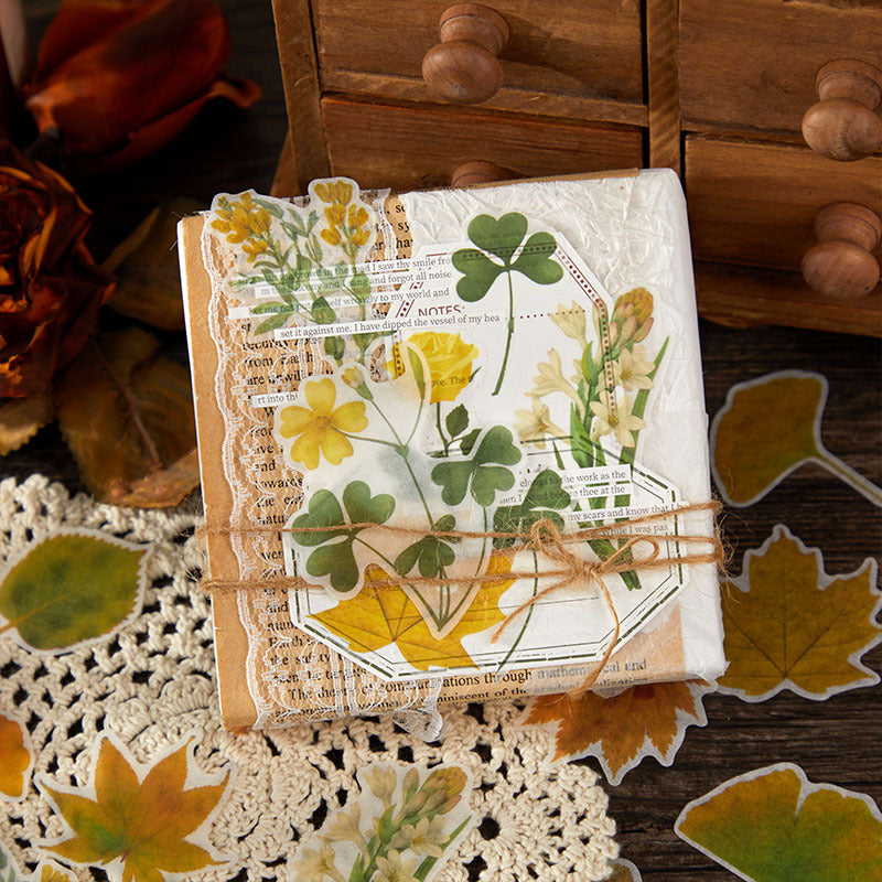 45pcs Scrapbook Stickers FDXL