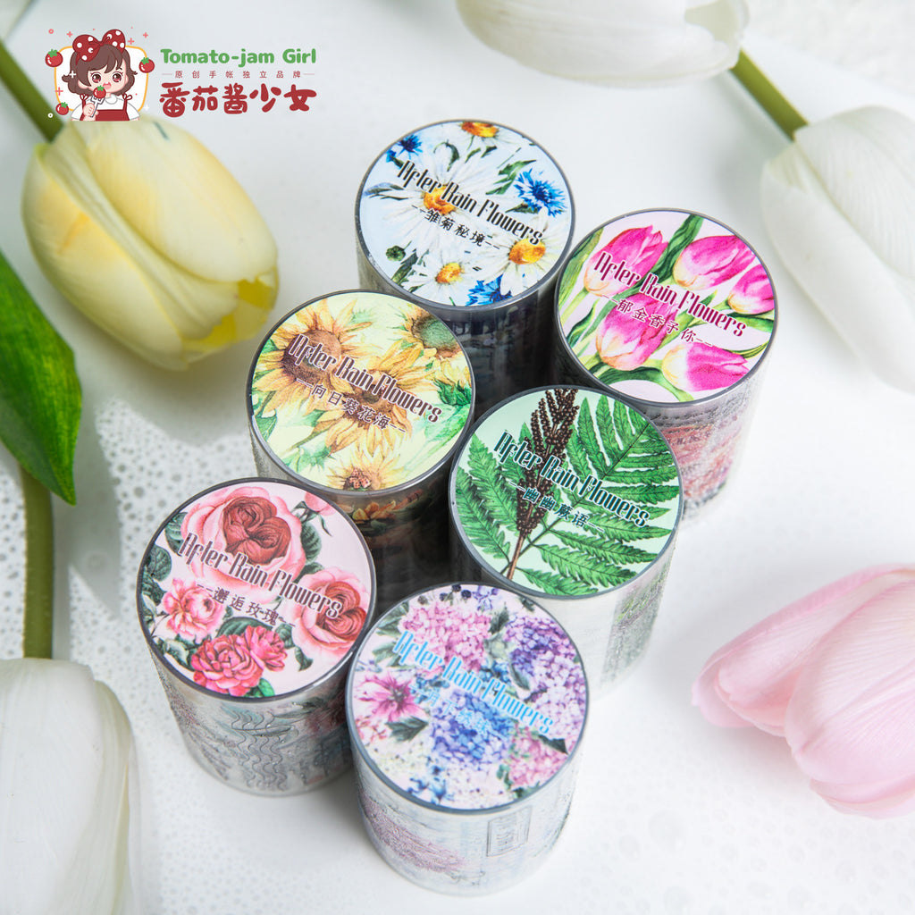 1 Roll Flower PET Tape YHHC