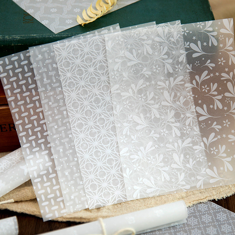 8pcs Scrapbook Paper QQSG