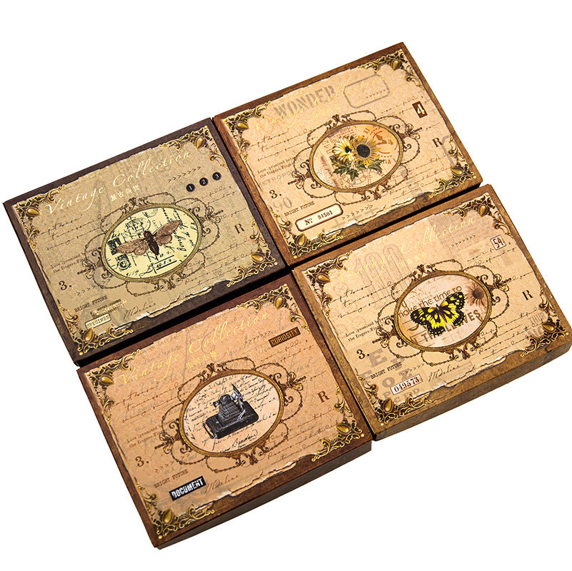 153pcs Junk Journal Supplies Kit with 80 Sheets Notebook YYQS