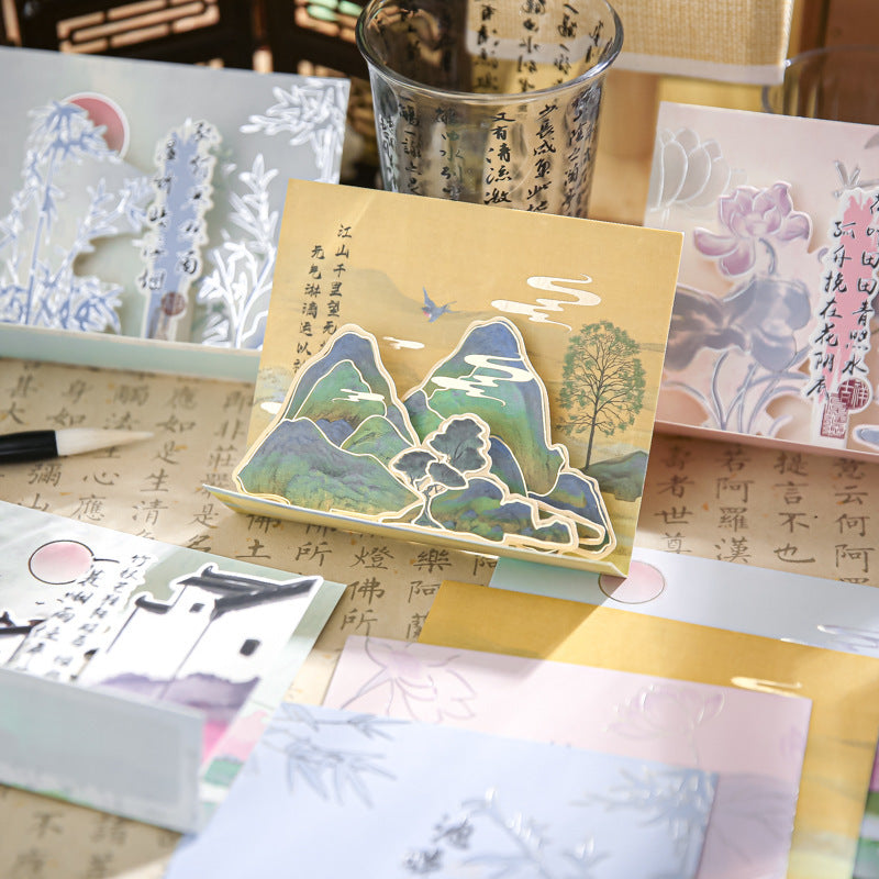 1 pc 3D Greeting Card TYLY