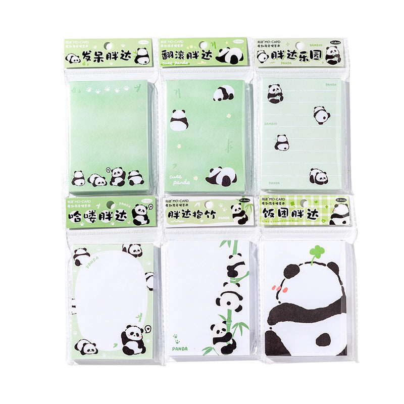 80 Pcs Panda Notepad YGGPD