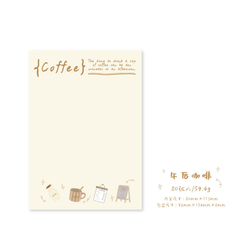 50 Pcs Creative Notepad SHXQX