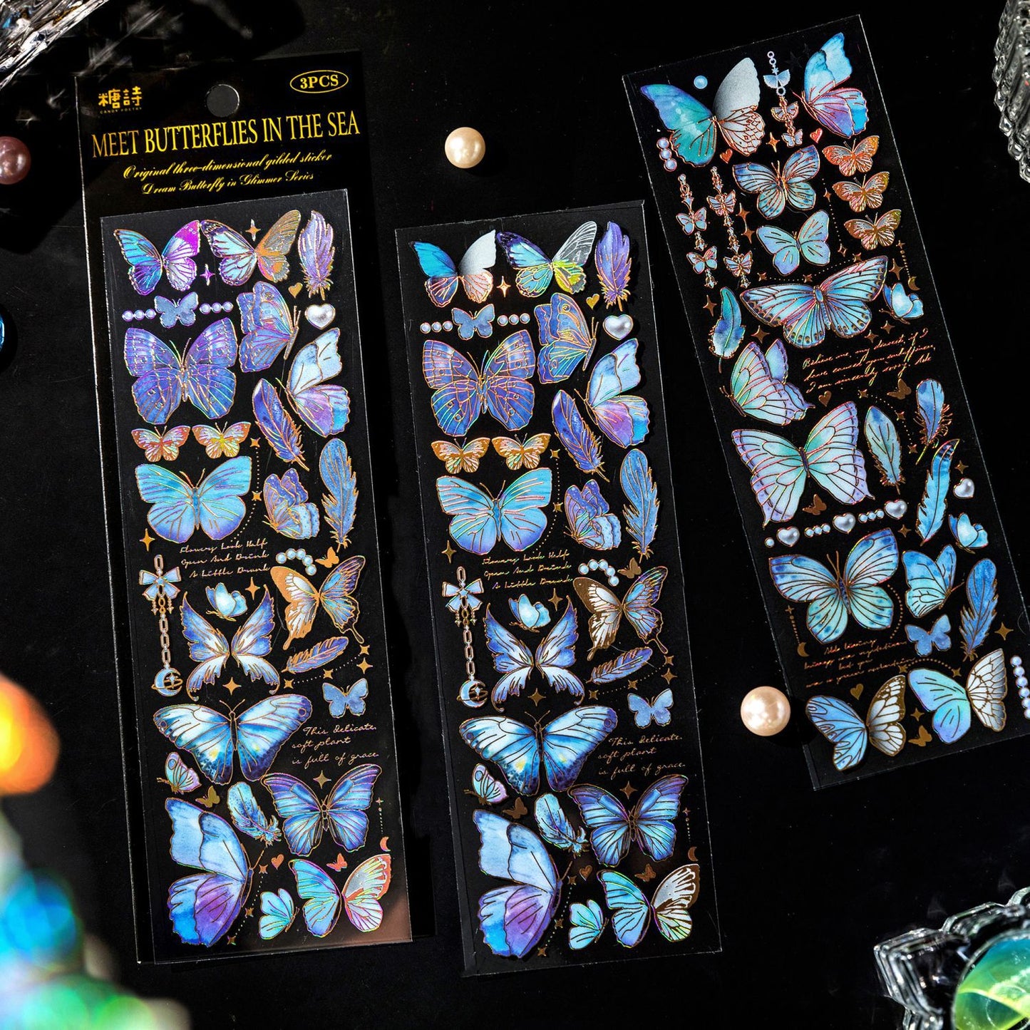 Leomon PET Butterfly Stickers BTF03