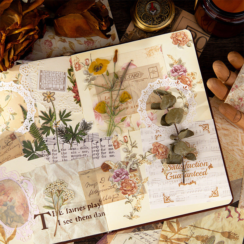 100pcs Scrapbook Paper CSRD