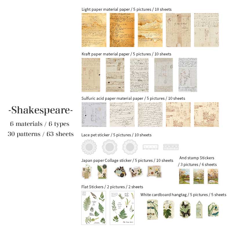 Zuage Scrapbook Paper Pack