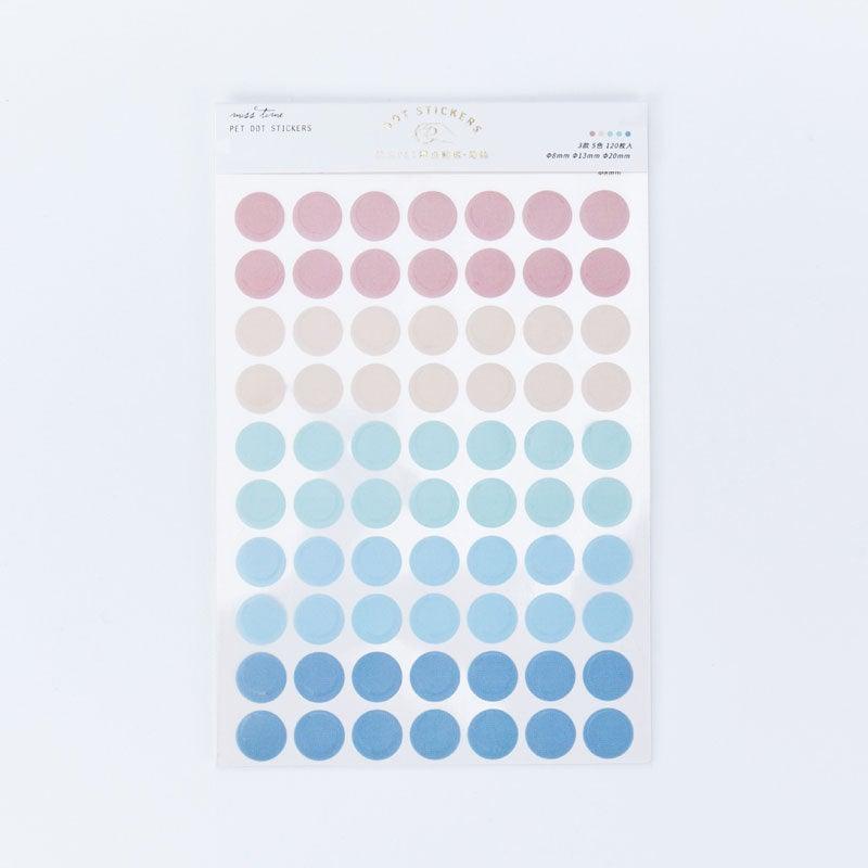 Yenxi Morandi Dot Stickers - OBUJO