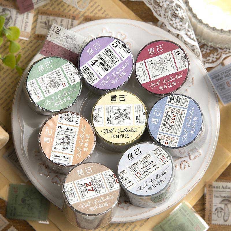 Cotist Stamp Washi Stickers Tape