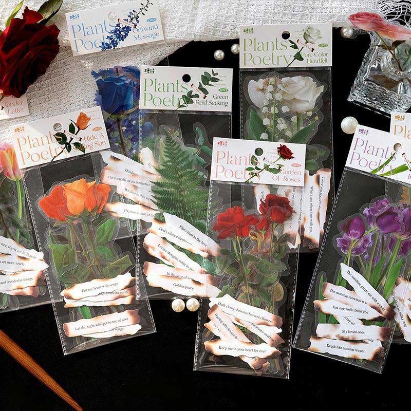 Pladoem Flowers Stickers