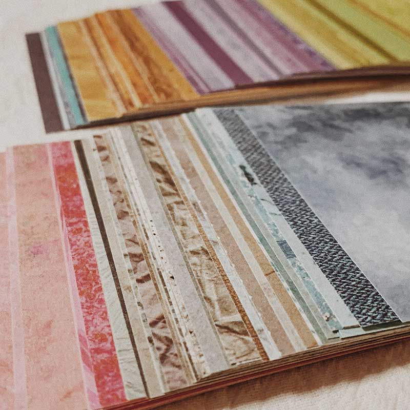 Obujopal Mystery Rainbow Paper Packs