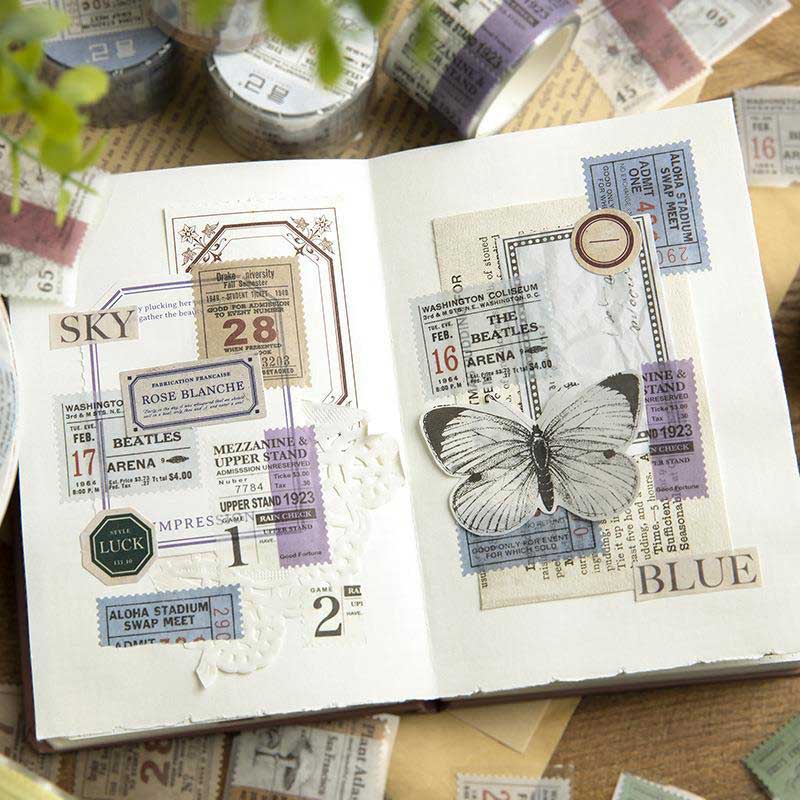 Cotist Stamp Washi Stickers Tape
