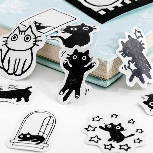 Aideya Boxed Cat Stickers