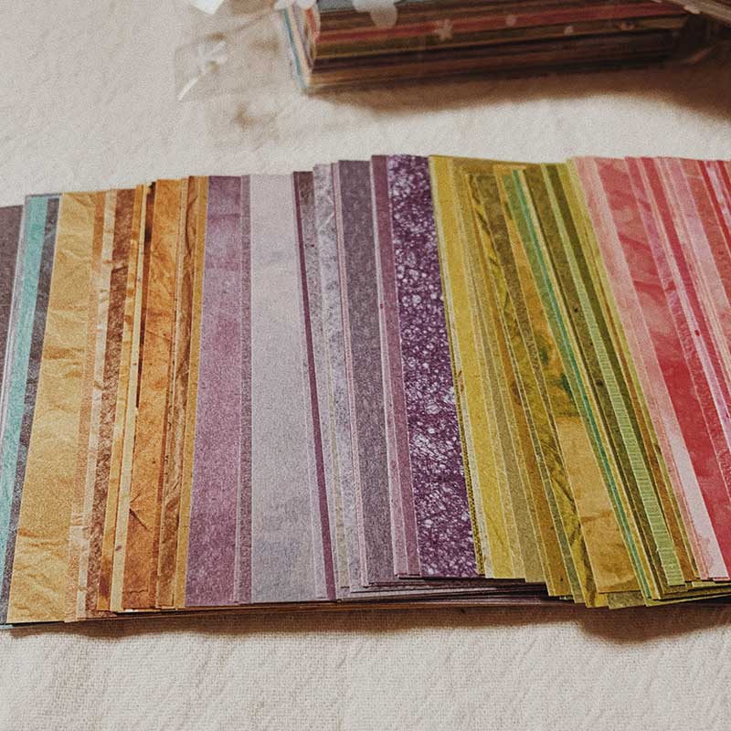 Obujopal Mystery Rainbow Paper Packs