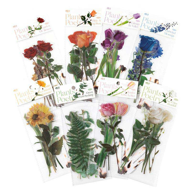 Pladoem Flowers Stickers
