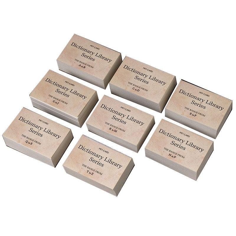 Danci Dictionary Journal Materials - OBUJO