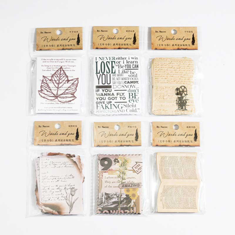 Weziyu Washi Stickers Pack